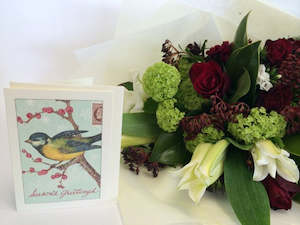 Christmas Bouquet & Gift Card