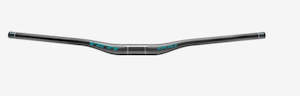 Yeti Carbon Handlebar - 800mm Turq Logo 35