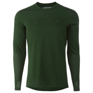 Sporting equipment: TURQ AIR L/S JERSEY EVERGREEN 23