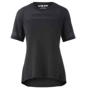 Sporting equipment: W'S TURQ AIR S/S JERSEY BLACK