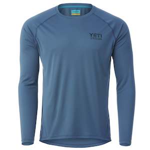 Sporting equipment: TOLLAND L/S JERSEY PRESSURE BLUE