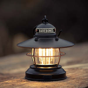 Barebones Edison Mini Lantern - Antique Bronze