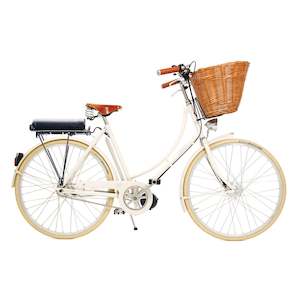 Pashley Britannia with Electric Assist - Old English White