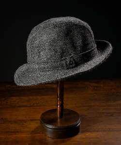 Clothing And Hats: Hills Hats Traditional Trilby - Eske Black