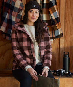 Swanndri South Rd Waffle Beanie - Coffee