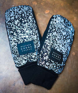 Luna Reflective Mittens - Splatter