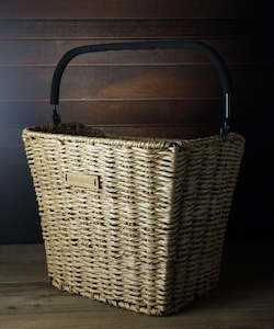 Basil Bremen Basket - With Klickfix Mount - Seagrass