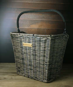 Basil Bremen Basket -With Klickfix Mount - Natural Brown