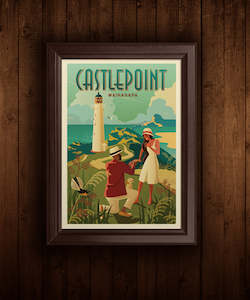 Collectibles: Limited Edition Art Prints: CASTLEPOINT PROPOSAL - Blackwell Press Exclusive