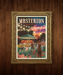 Limited Edition Art Print: PARK JAMBOREE - Masterton - Blackwell Press Exclusive