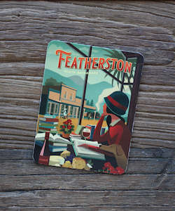 Collectibles: Fridge Magnet - Collectable - A ROMANTIC READ - Featherston