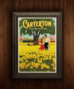 Limited Edition Art Prints: DAFFODIL DAYS - Carterton - Blackwell Press Exclusive