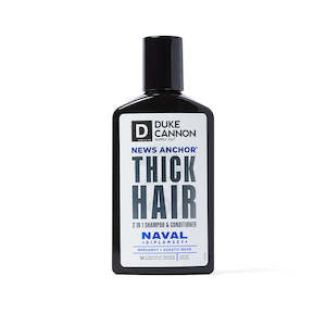 Duke Cannon News Anchor 2-in-1 Hair Wash Travel Size  - Naval Diplomacy