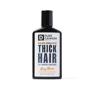 Duke Cannon News Anchor 2-in-1 Hair Wash Travel Size  - Bay Rum