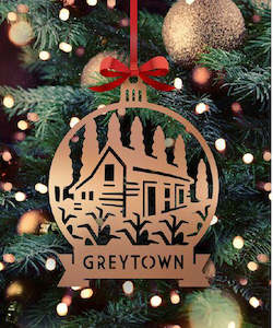 Christmas: Greytown's North End Barn Christmas Decoration - Blackwell and Sons Exclusive