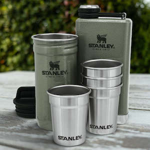 Drinkware And Dishware: Stanley Adventure Shot Glass + Flask Set