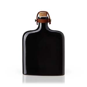 Drinkware And Dishware: Viski Irving Nautilus Ceramic Flask