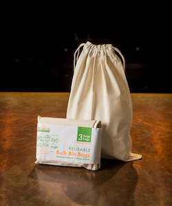 Organic Cotton Bulk Bin Bags - 3 x Large