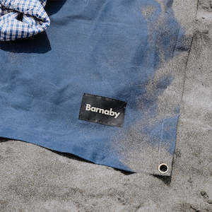 Outdoor Living And Dining: Barnaby Picnic Mat - Aoraki Blue