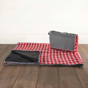 Blanket Tote XL - Red and White Gingham - 2m x 1.8m