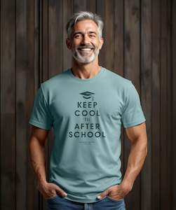 Keep Cool Til After School Tee Shirt - Mineral