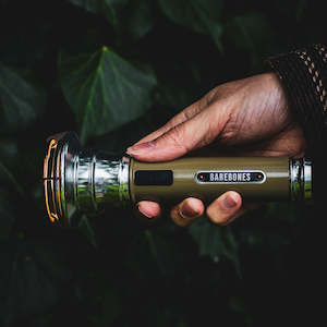 Barebones Vintage Flashlight - Olive