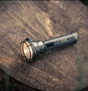 Barebones Vintage Flashlight - Slate Grey