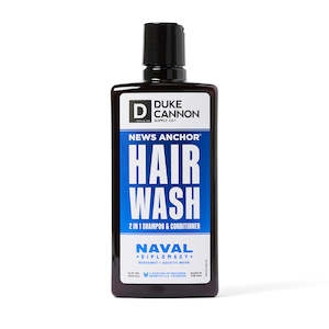 Duke Cannon News Anchor 2-in-1 Hair Wash - Naval Diplomacy