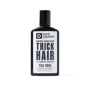 Duke Cannon News Anchor 2-in-1 Hair Wash Travel Size - Tea Tree