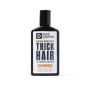 Duke Cannon News Anchor 2-in-1 Hair Wash Travel Size  - Cedarwood