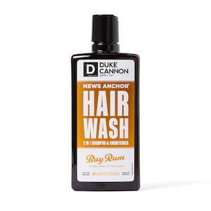 Duke Cannon News Anchor 2-in-1 Hair Wash - Bay Rum