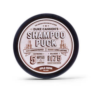 Duke Cannon Shampoo Puck - Gold Rush Fever