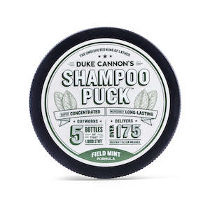 Duke Cannon Shampoo Puck - Field Mint