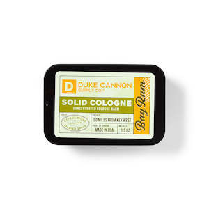 Duke Cannon Odour Warfare: Duke Cannon Solid Cologne - Bay Rum