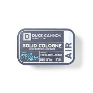 Duke Cannon Odour Warfare: Duke Cannon Solid Cologne - Air