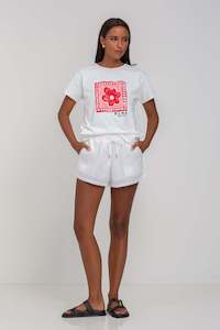 Holiday Collection: Luca Short -  White