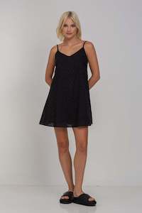 Once Upon a Summer Dress -  Black