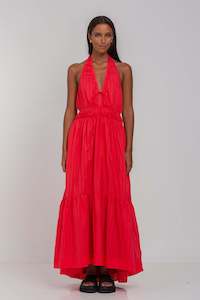 Holiday Collection: Finding You Dress -  Red