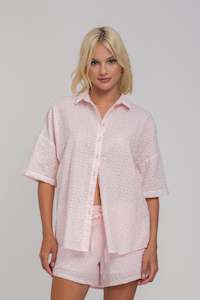 Santiago Shirt -  Light Pink