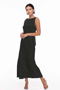 The Summer Weekend Edit: A Walk to Remember Dress - Black Linen