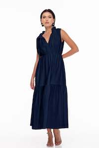 Charlotte Maxi Dress - Navy