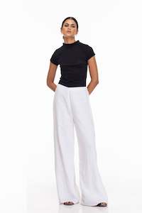 Linen Fever Pant - White