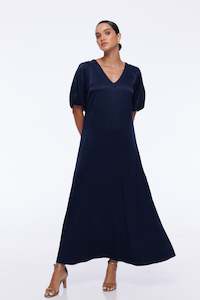 Vallis Dress - Indigo