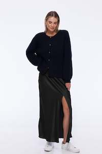 Autumn Essentials: Falling In Love Skirt - Black