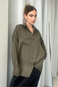 Defiant Shirt - Forest Satin