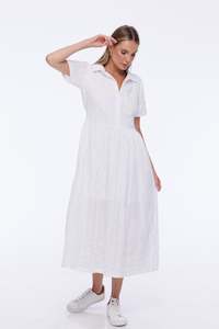 Adrienne Shirt Dress - White