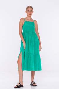 Wildest Dreams Dress - Kelly Green