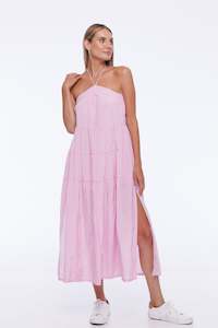 Summer Colour: Gold Standard Dress - Daisy Pink