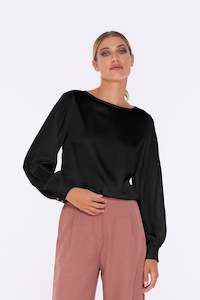 Now 99d: Martena Top - Black