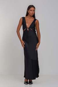 Fortuity Dress -  Black